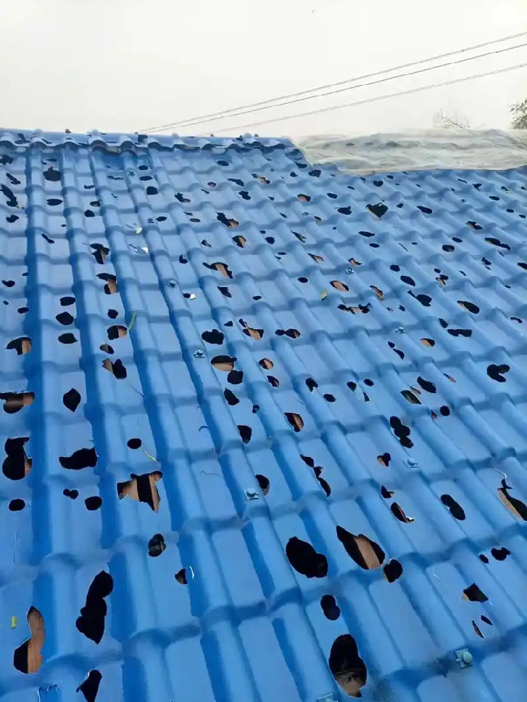 冰雹、暴雨輪番上陣，你的屋頂上的樹脂瓦扛得住嗎？